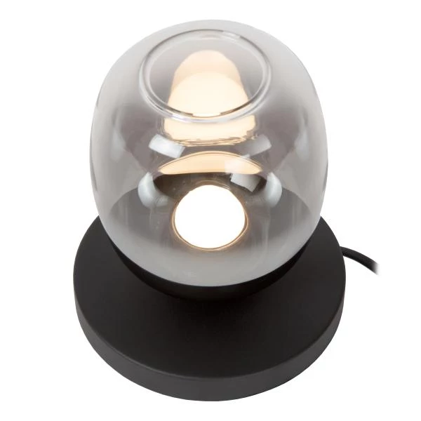 Lucide TAMINO - Lampe de table - Ø 15 cm - LED - 1x6W 3000K - Noir - détail 1